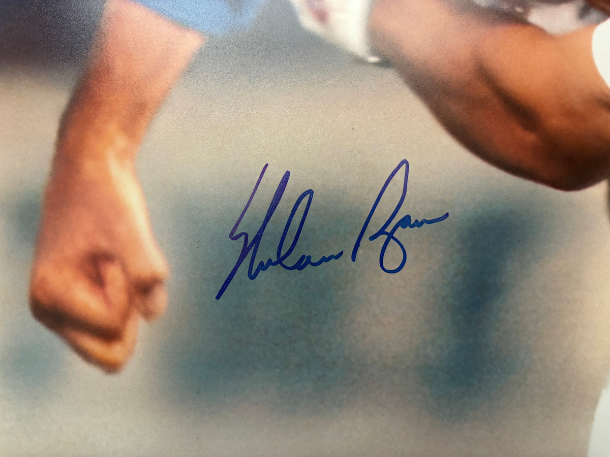 Nolan Ryan Signed Texas Pose 1 16x20 Photo (JSA)