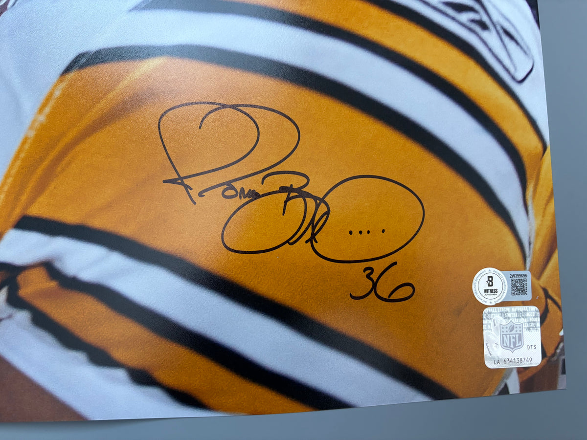Hines Ward & Jerome Bettis Signed SB XL 16x20 Photo (Beckett)