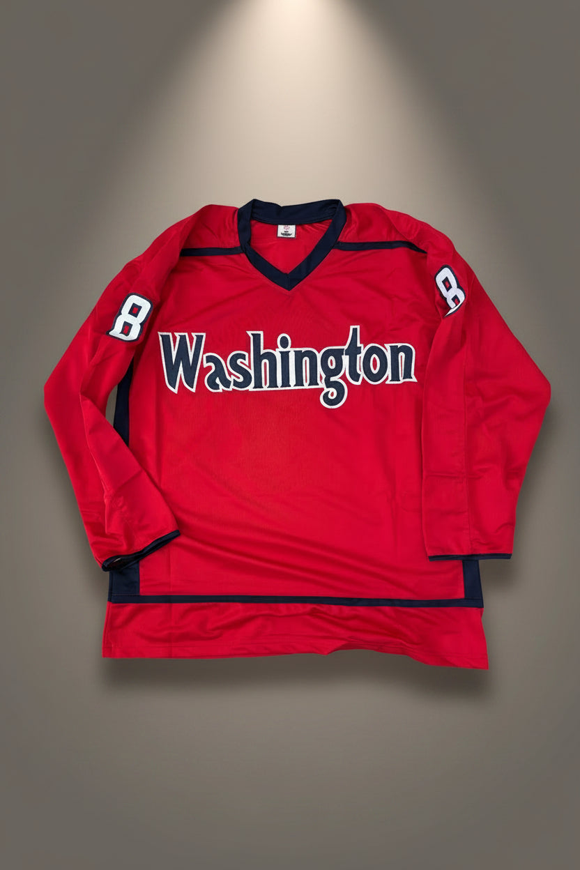 Alexander Ovechkin Signed Washington Red Hockey Jersey (JSA)