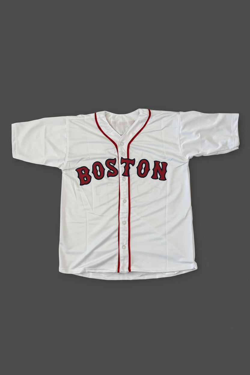 David Ortiz Signed Boston White Jersey (JSA)