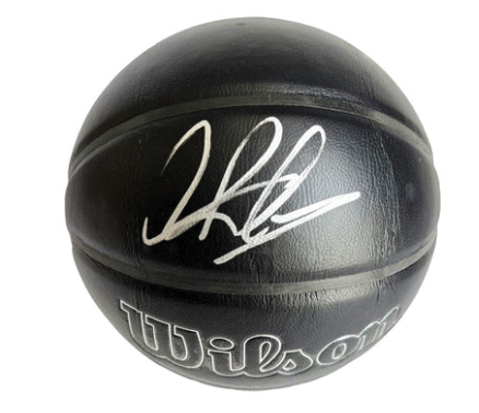 Dennis Rodman Signed Chicago Bulls Basketball (JSA)