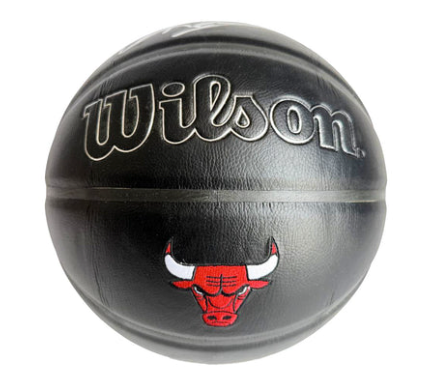 Dennis Rodman Signed Chicago Bulls Basketball (JSA)